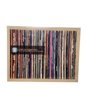 Bob's Your Uncle A Vinyl Collection Puzzle 550Pc Martin Yeeles Record Sleeve Art